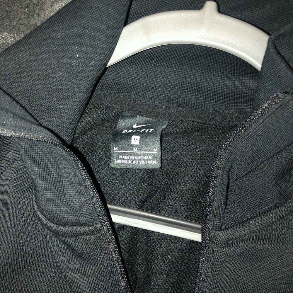 Nike black quarter zip sweatshirt